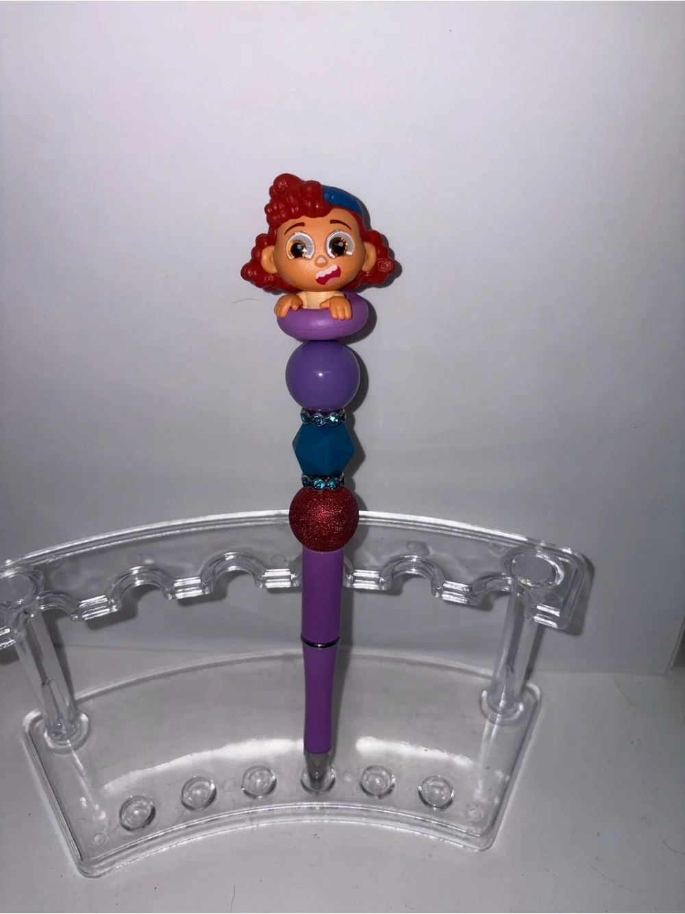 Luca character beaded pens
